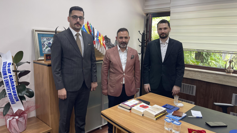 ANKARA ÜNİVERSİTESİ GENEL SEKRETER YARDIMCISI SAYIN FATİH ÇAPADAĞ’A ZİYARET